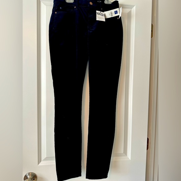 Gap black velvet pants - Picture 1 of 1
